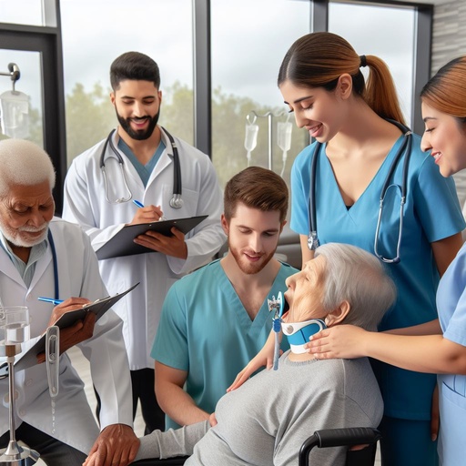 Speech and swallowing rehabilitation with LTC patients